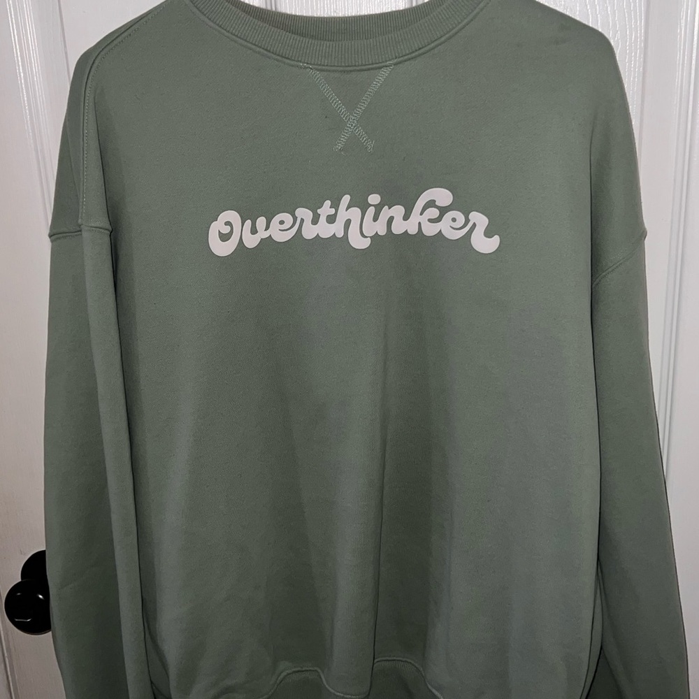 Overthinker (Breathe In & Out) Crewneck